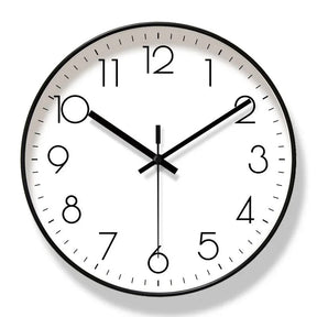 Horloge Murale Nordique Minimaliste - Élégante et Précise pour Décoration