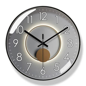 Horloge Murale Nordique Minimaliste - Élégante et Précise pour Décoration