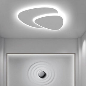 Luminaire Plafond LED Blanc Moderne - Éclairage Énergétiquement Efficace et Élégant