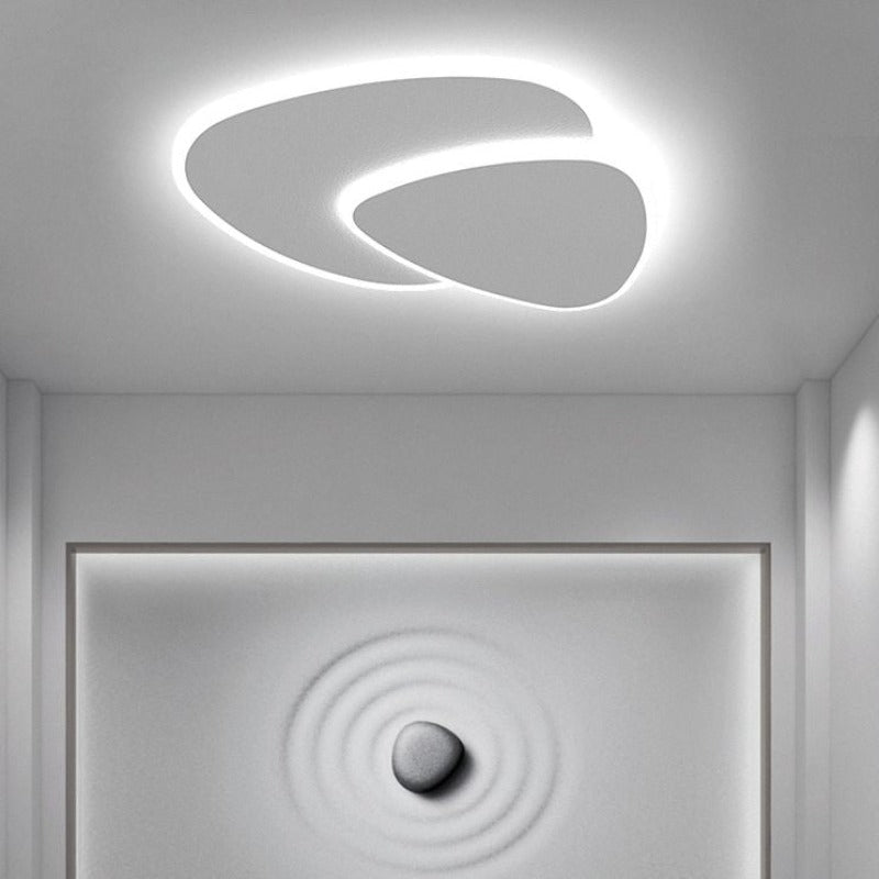 Luminaire Plafond LED Blanc Moderne - Éclairage Énergétiquement Efficace et Élégant