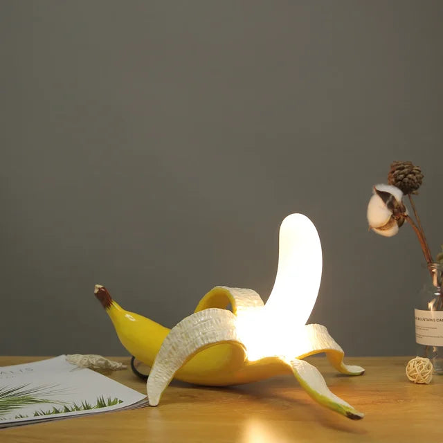 Lampe Banane Élégante pour Décoration - Ambiance Amusante et Créative