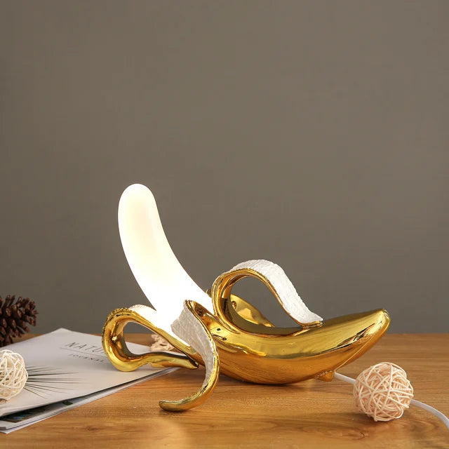 Lampe Banane Élégante pour Décoration - Ambiance Amusante et Créative