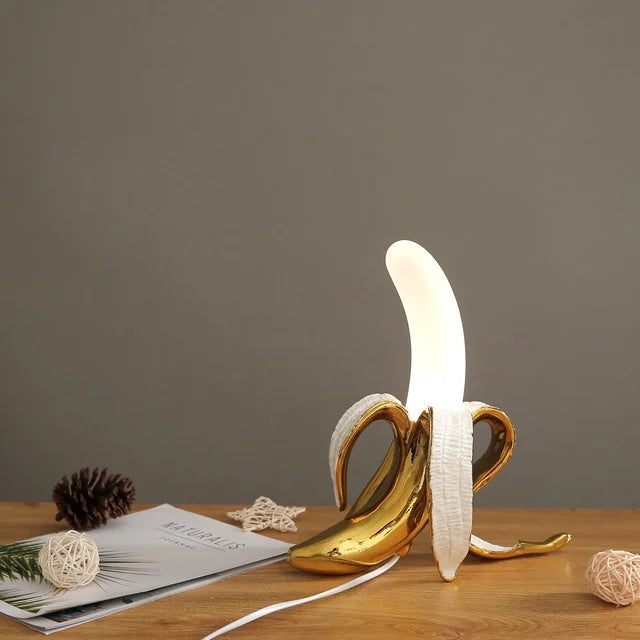 Lampe Banane Élégante pour Décoration - Ambiance Amusante et Créative