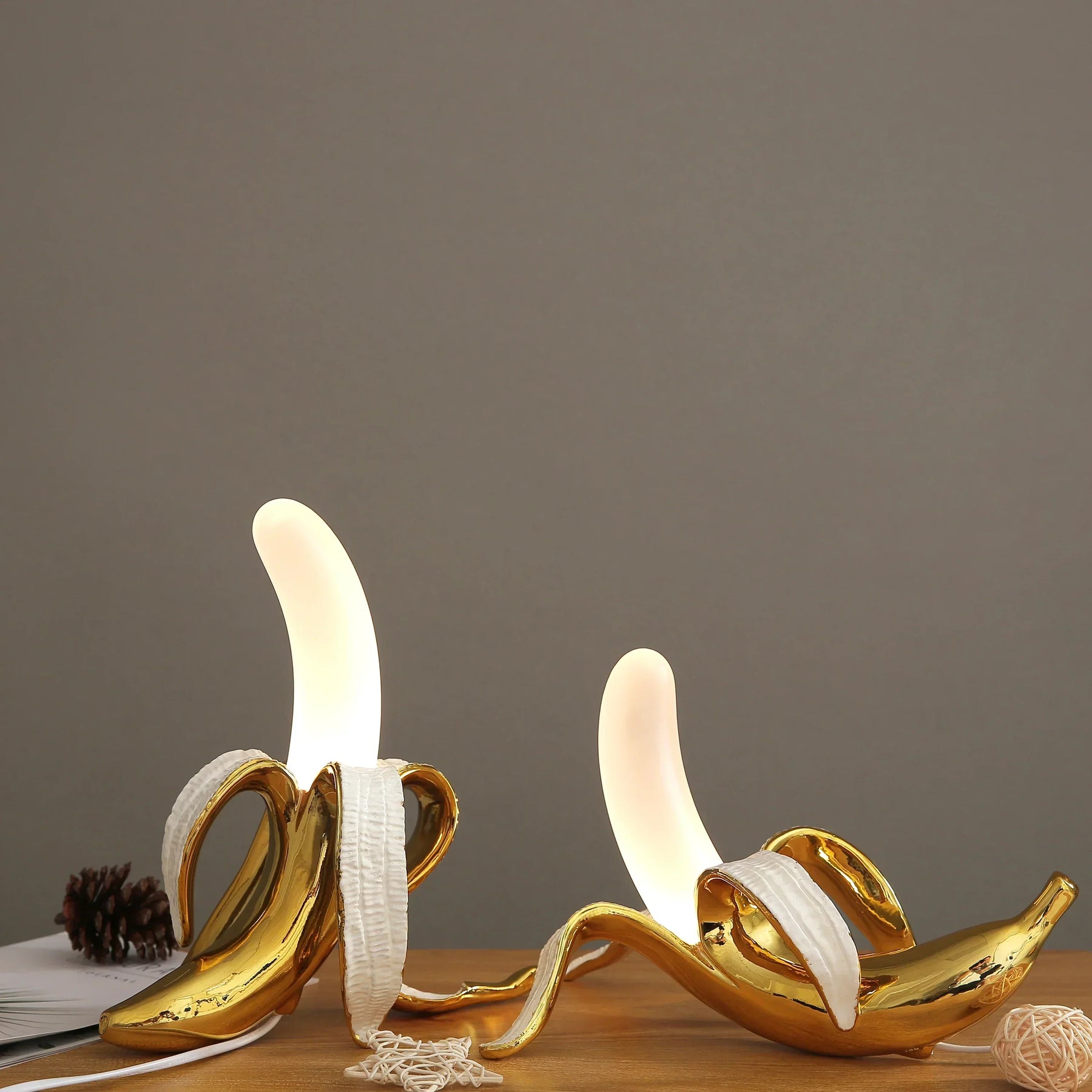 Lampe Banane Élégante pour Décoration - Ambiance Amusante et Créative