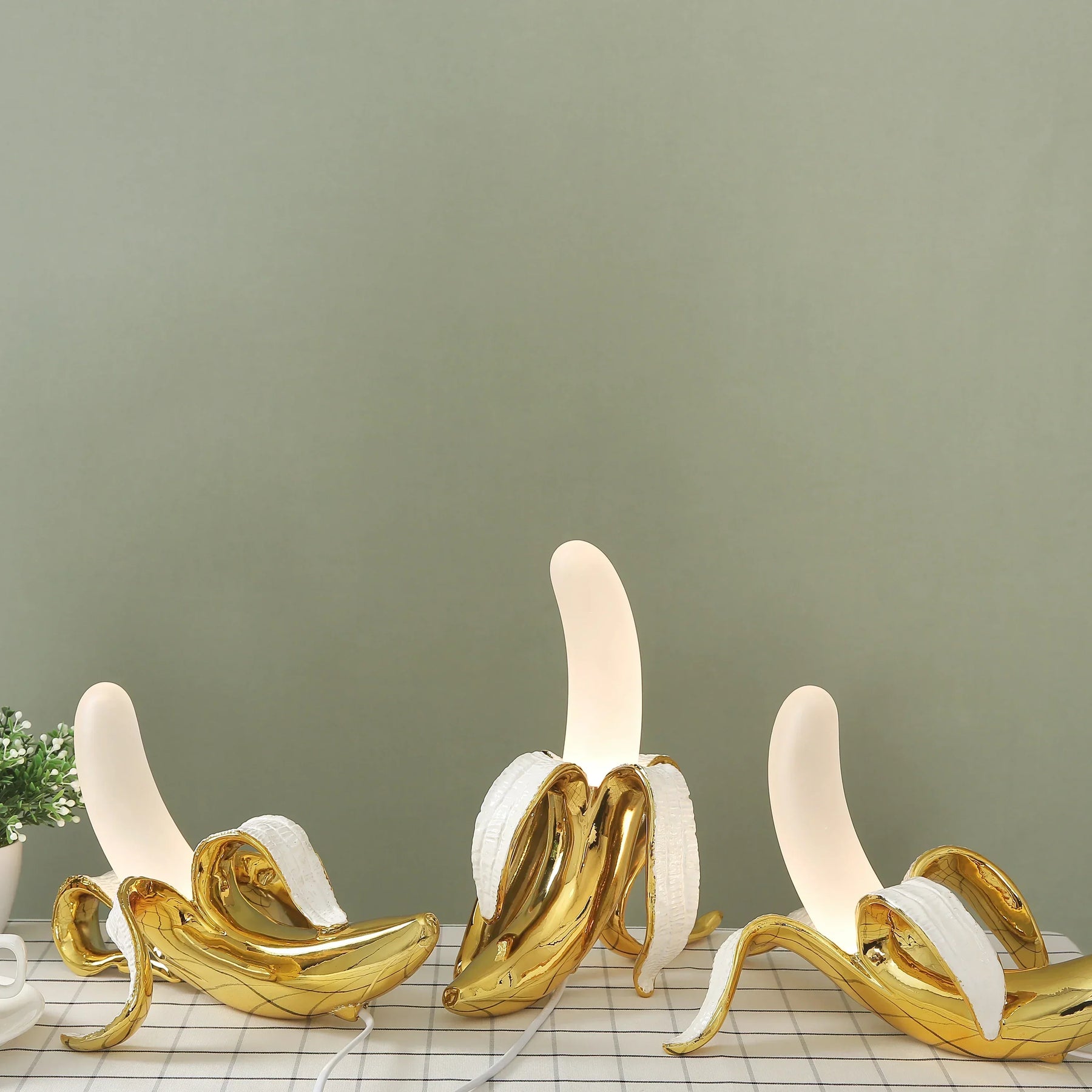Lampe Banane Élégante pour Décoration - Ambiance Amusante et Créative