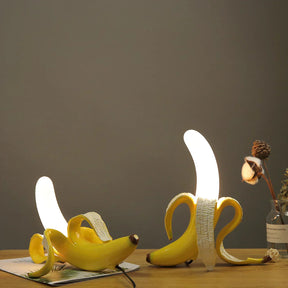 Lampe Banane Élégante pour Décoration - Ambiance Amusante et Créative
