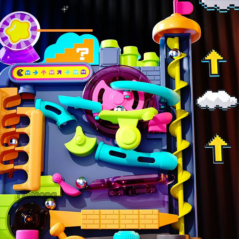 Piste Multi-Couches Montessori pour Enfants - Jouet Éducatif et Interactif