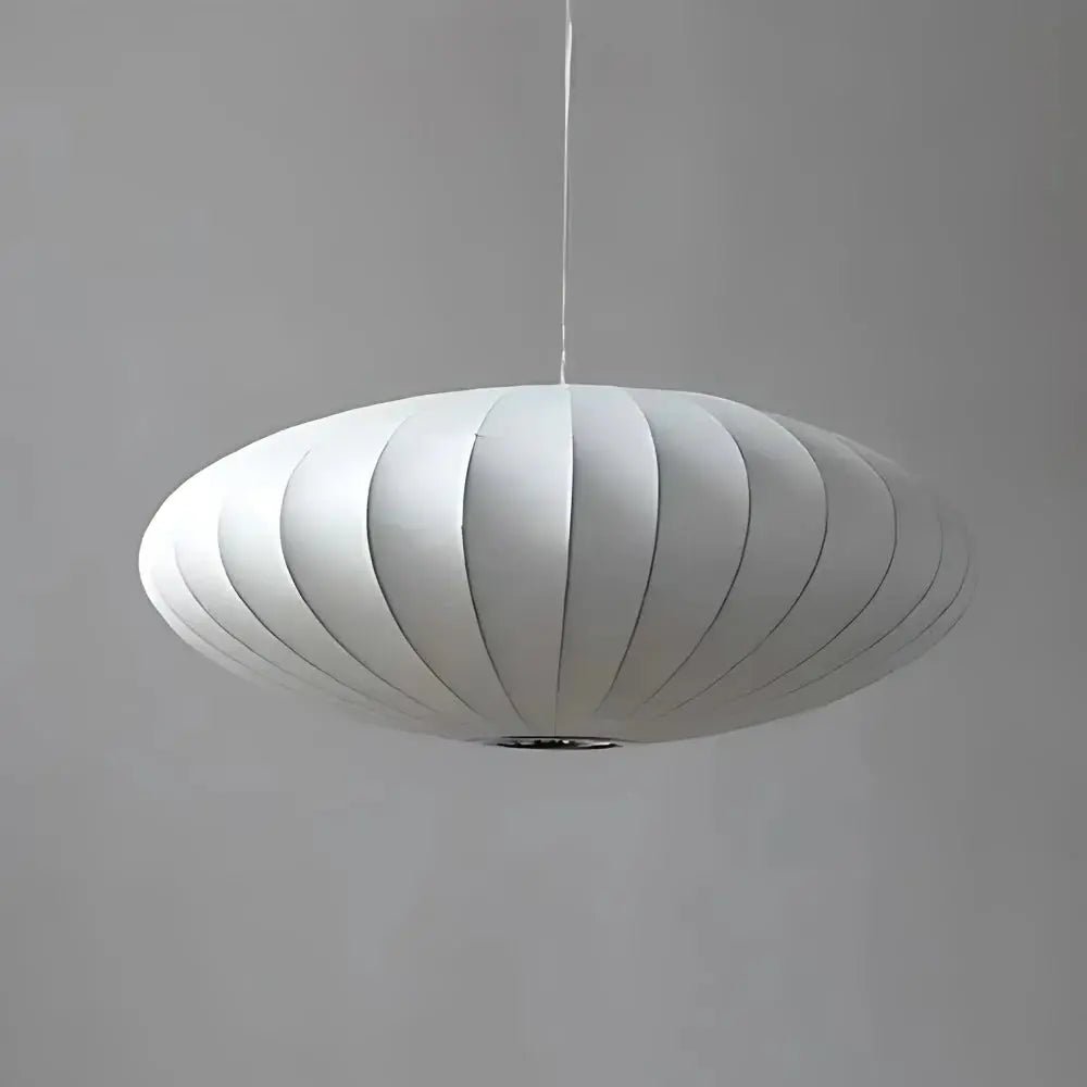 Luminaire Suspendu Japandi Moderne - Éclairage Doux et Ambiant en Soie