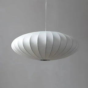 Luminaire Suspendu Japandi Moderne - Éclairage Doux et Ambiant en Soie