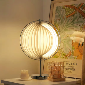 Lampe de Bureau Chrome Élégante - Design Rotatif et Ambiance Raffinée