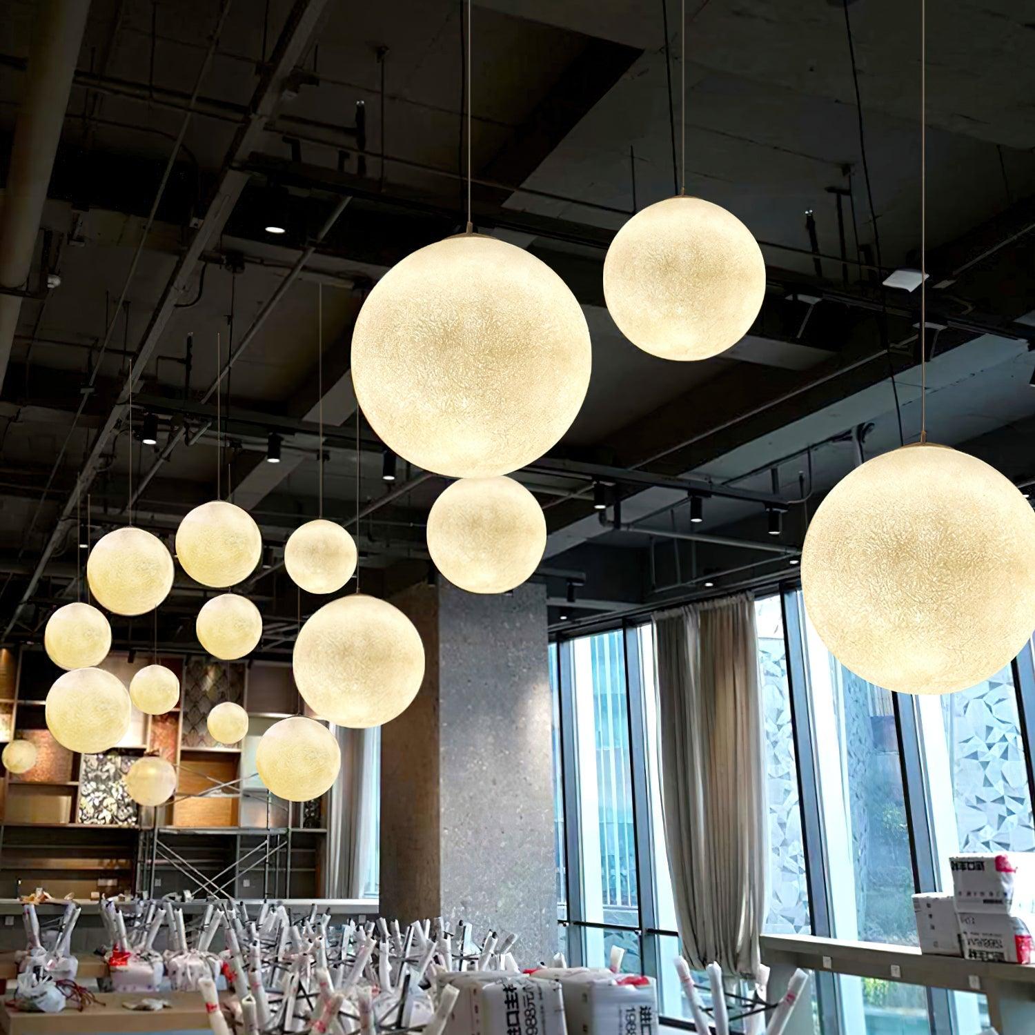 Suspension Lumineuse Design Épuré - Éclairage Ambiant Réglable et Élégant