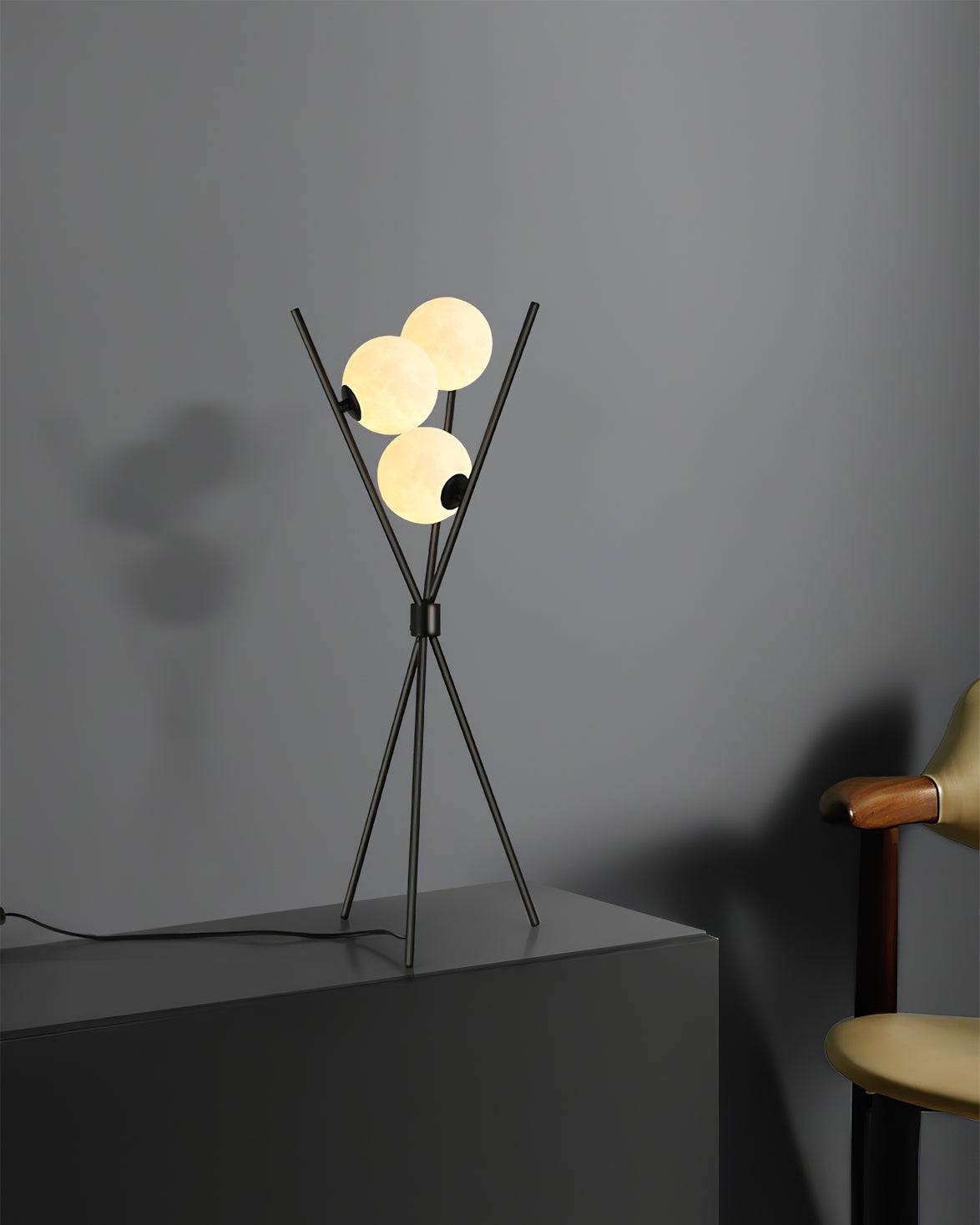 Lampe de Table Élégante en Métal - Design Raffiné et Pratique pour Intérieur