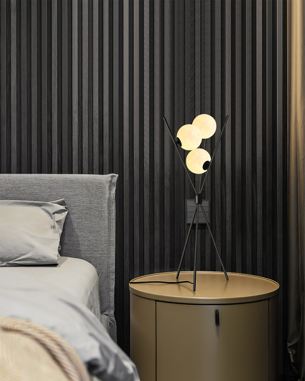 Lampe de Table Élégante en Métal - Design Raffiné et Pratique pour Intérieur