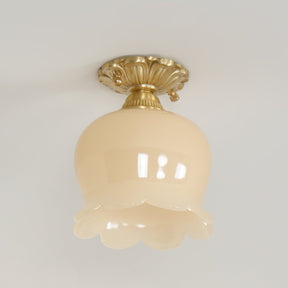 Éclairage de Plafond en Résine - Ambiance Chaleureuse et Élégante