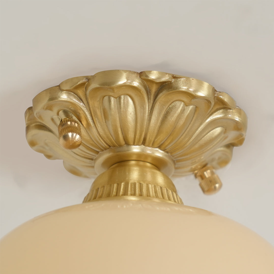 Éclairage de Plafond en Résine - Ambiance Chaleureuse et Élégante