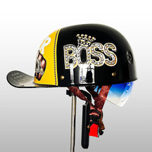 Casque de Moto Baseball Certifié - Style Élégant et Sécurité Optimale