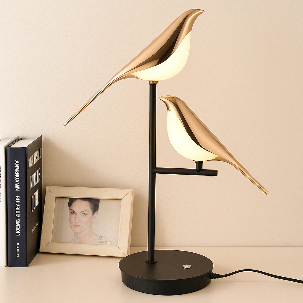 Lampe de Table Minimaliste Moderne - Élégance et Atmosphère Chaleureuse