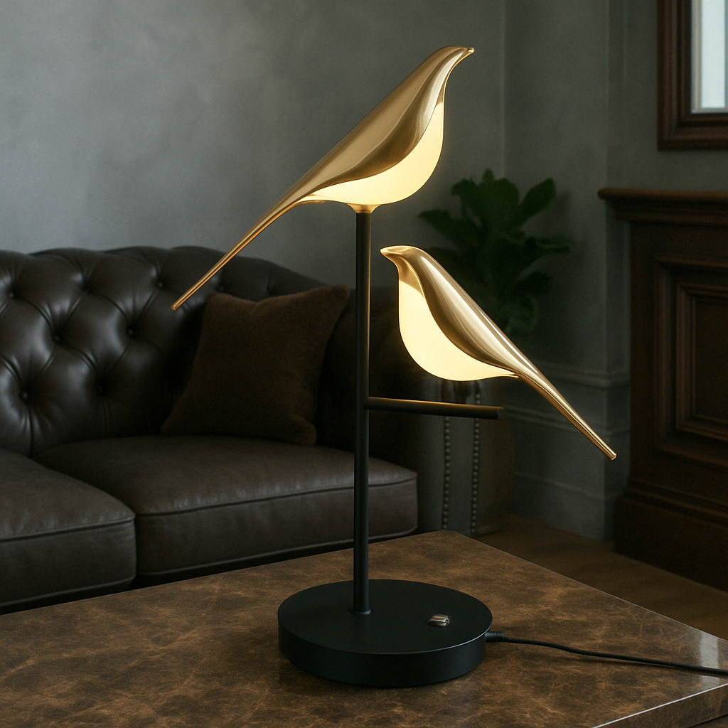 Lampe de Table Minimaliste Moderne - Élégance et Atmosphère Chaleureuse