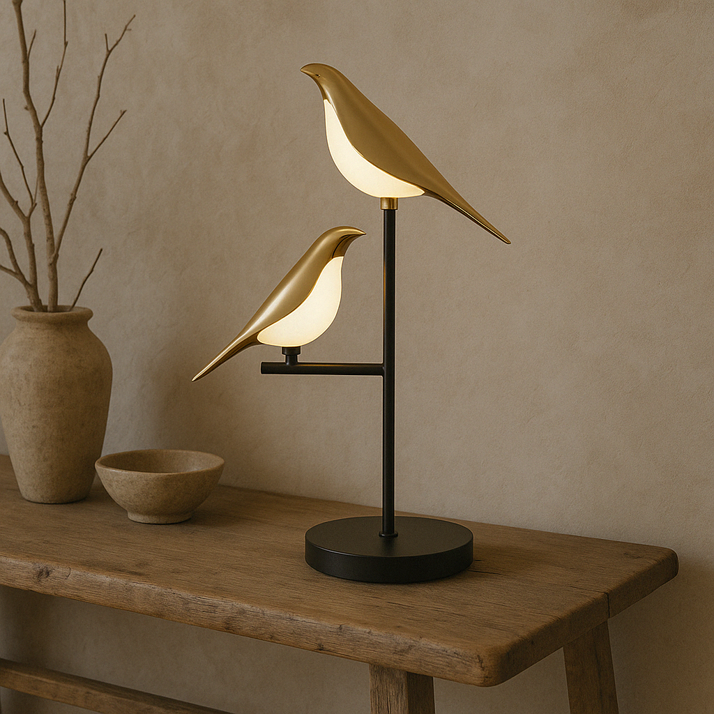 Lampe de Table Minimaliste Moderne - Élégance et Atmosphère Chaleureuse