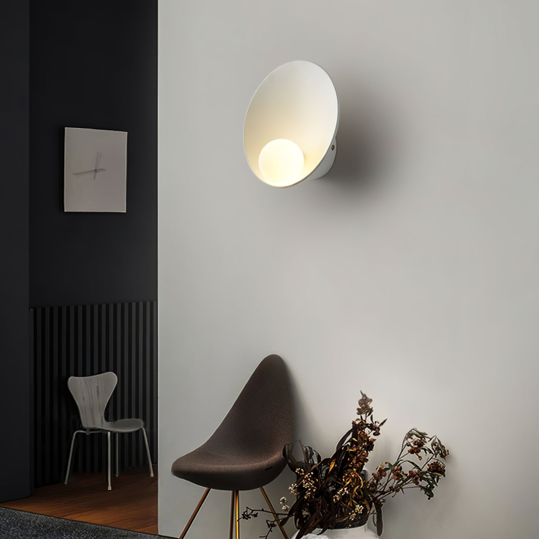 Applique Murale Nordique LED - Design Scandinave et Économie d'Énergie