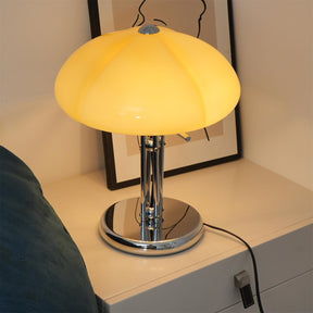 Lampe de Table Bauhaus - Éclairage Ambre et Design Élégant