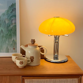 Lampe de Table Bauhaus - Éclairage Ambre et Design Élégant