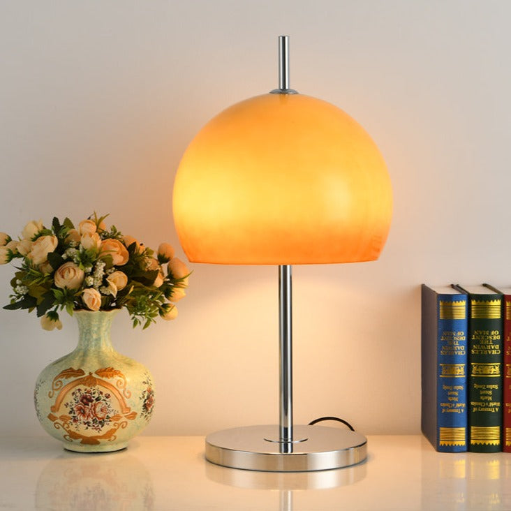 Lampe de Table Bauhaus - Éclairage Ambre et Design Élégant