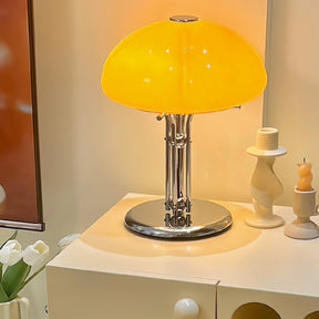 Lampe de Table Bauhaus - Éclairage Ambre et Design Élégant