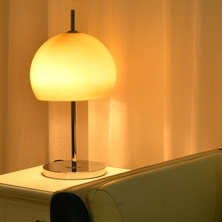 Lampe de Table Bauhaus - Éclairage Ambre et Design Élégant