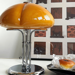 Lampe de Table Bauhaus - Éclairage Ambre et Design Élégant