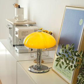 Lampe de Table Bauhaus - Éclairage Ambre et Design Élégant