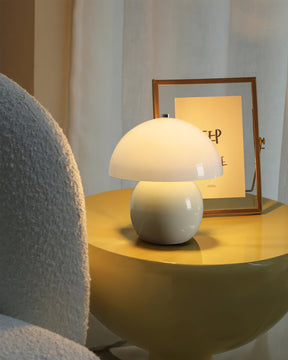 Lampe de Table Champignon en Céramique - Ambiance Ludique et Éclairage Frais