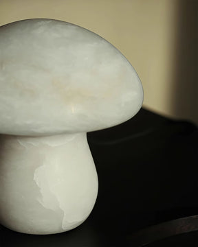 Lampe en Alabastre Champignon - Ambiance Chaleureuse et Élégante