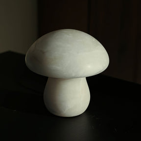 Lampe en Alabastre Champignon - Ambiance Chaleureuse et Élégante