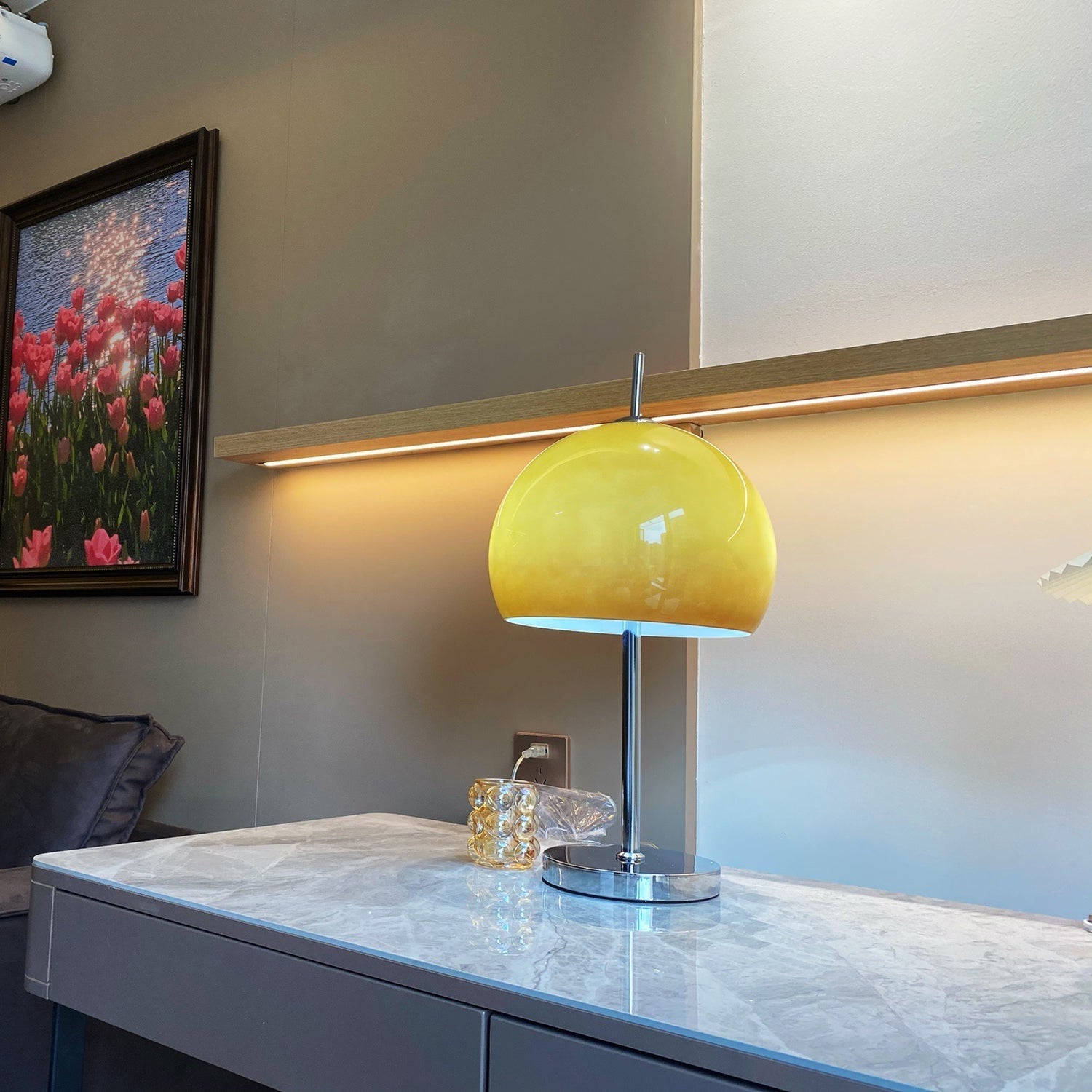 Lampe de Chevet Champignon - Design Rétro et Pratique