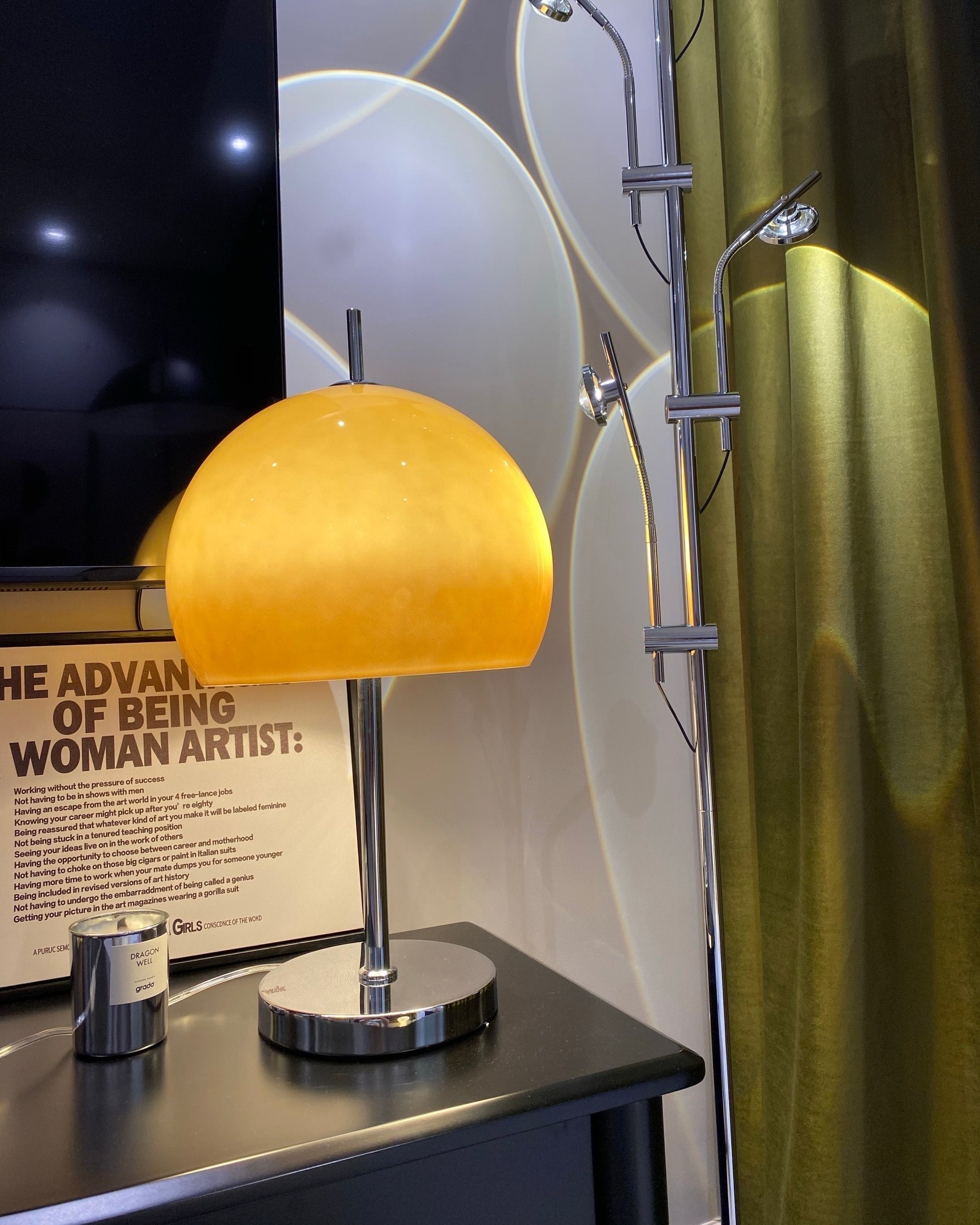Lampe de Chevet Champignon - Design Rétro et Pratique