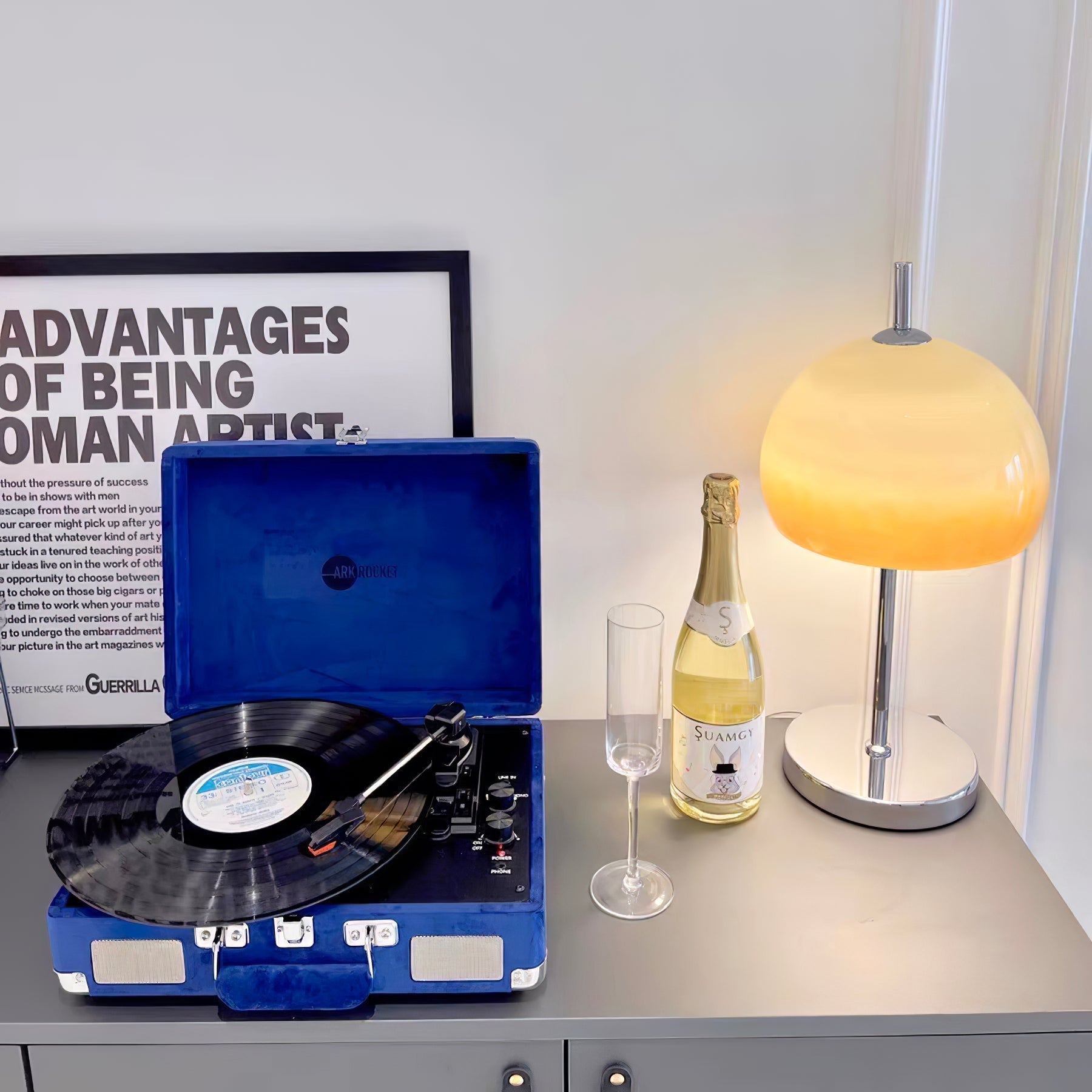 Lampe de Chevet Champignon - Design Rétro et Pratique