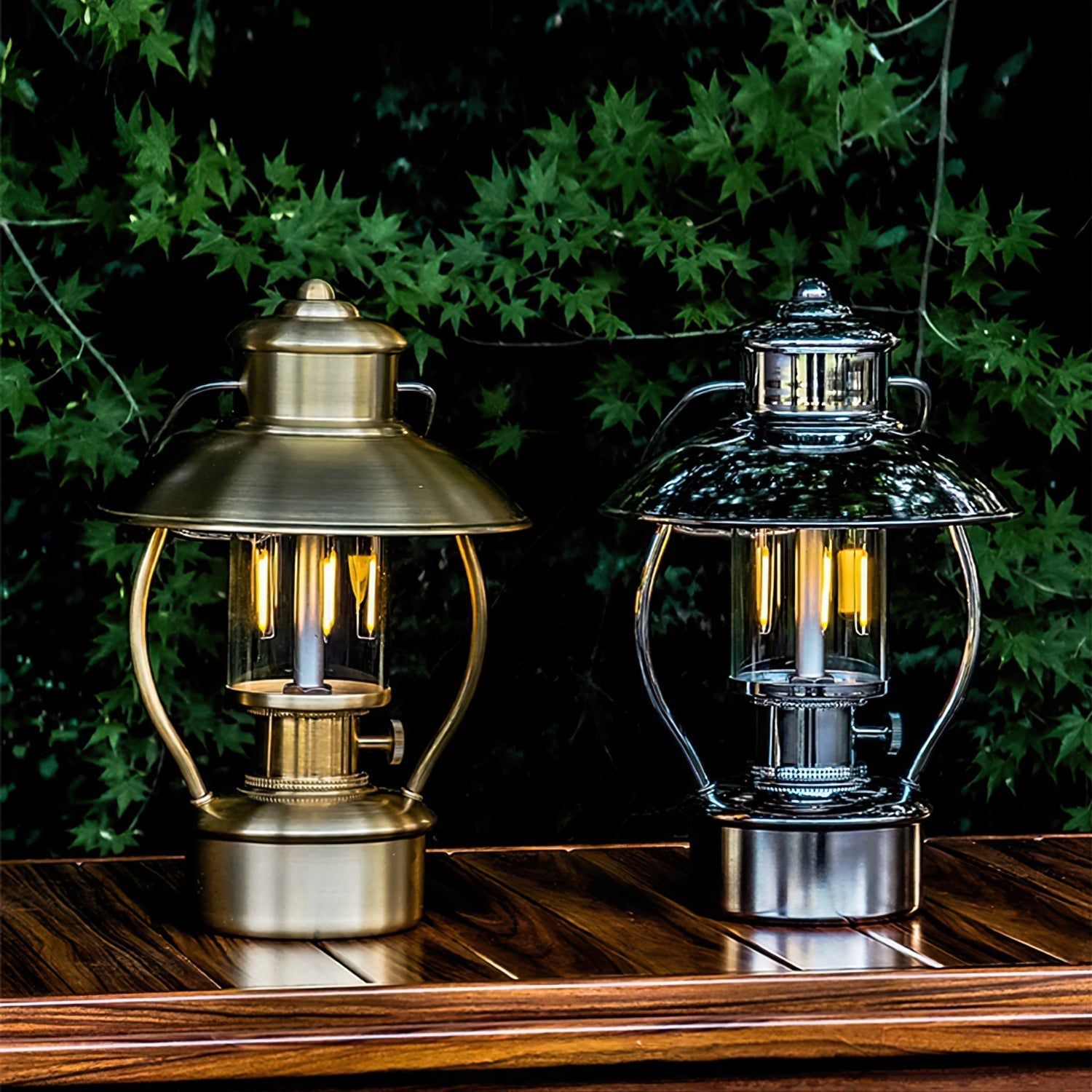 Lampe de Jardin LED Rechargeable - Éclairage Élégant et Résistant aux Intempéries