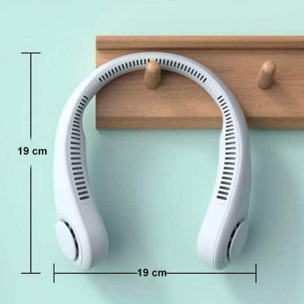 Ventilateur de Cou Portable - Refroidissement Léger et Silencieux