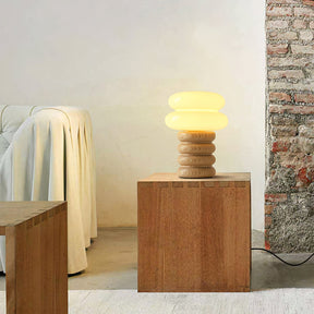 Lampe de Bureau Élégante en Bois - Design Raffiné pour Intérieurs Modernes