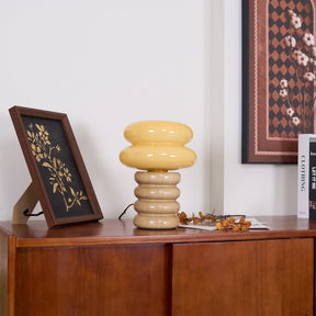 Lampe de Bureau Élégante en Bois - Design Raffiné pour Intérieurs Modernes