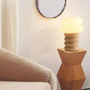 Lampe de Bureau Élégante en Bois - Design Raffiné pour Intérieurs Modernes