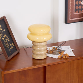 Lampe de Bureau Élégante en Bois - Design Raffiné pour Intérieurs Modernes