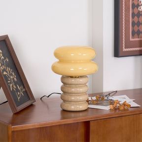 Lampe de Bureau Élégante en Bois - Design Raffiné pour Intérieurs Modernes