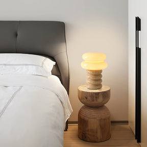 Lampe de Bureau Élégante en Bois - Design Raffiné pour Intérieurs Modernes
