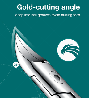 Coupe-ongles Ergonomique pour Seniors | Acier Inoxydable et Précision de Coupe