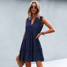Robe Mini Élégante pour Femmes - Confort et Style Estival Incontournable