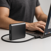 SSD Externe Portable Haute Vitesse - Stockage Sécurisé et Compact