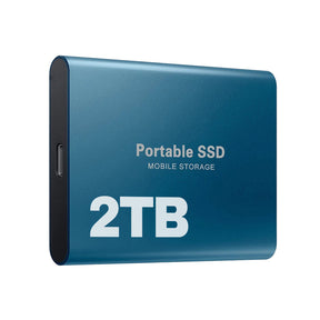 SSD Externe Portable Haute Vitesse - Stockage Sécurisé et Compact