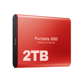 SSD Externe Portable Haute Vitesse - Stockage Sécurisé et Compact